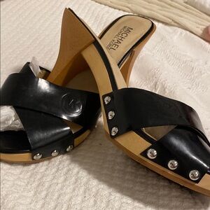 Michael Kors Black Women's Sandals